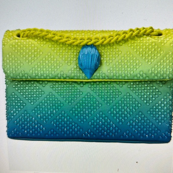 Kurt Geiger London Mini Kensington Embellished Fabric Convertible Cros… - Picture 7 of 8
